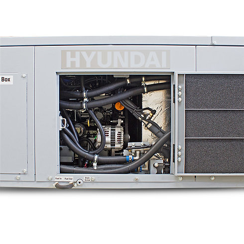 14kW Vehicle RV Silent Diesel Generator - DHY14000RVi - Image 4