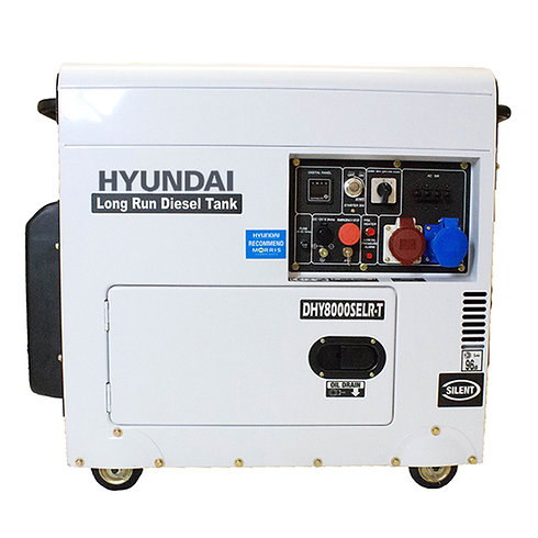 7.5kVA / 6kW Multi Phase Silent Diesel Generator - DHY8000SELR-T - Image 4