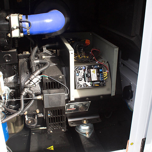 14kVA / 11.2kW Three Phase Silent Diesel Generator - DHY14KSE - Image 5