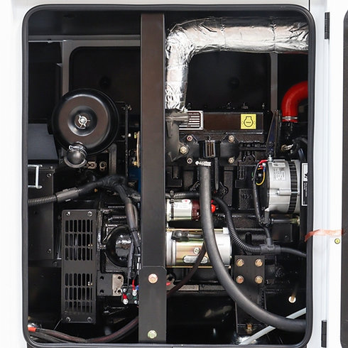 14kVA / 11.2kW Single Phase Silent Diesel Generator - DHY11KSEm - Image 2