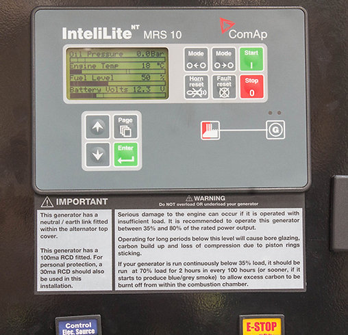 14kVA / 11.2kW Three Phase Silent Diesel Generator - DHY14KSE - Image 3