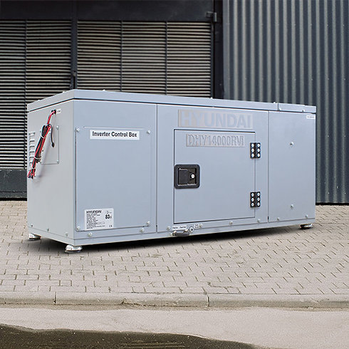 14kW Vehicle RV Silent Diesel Generator - DHY14000RVi - Image 2